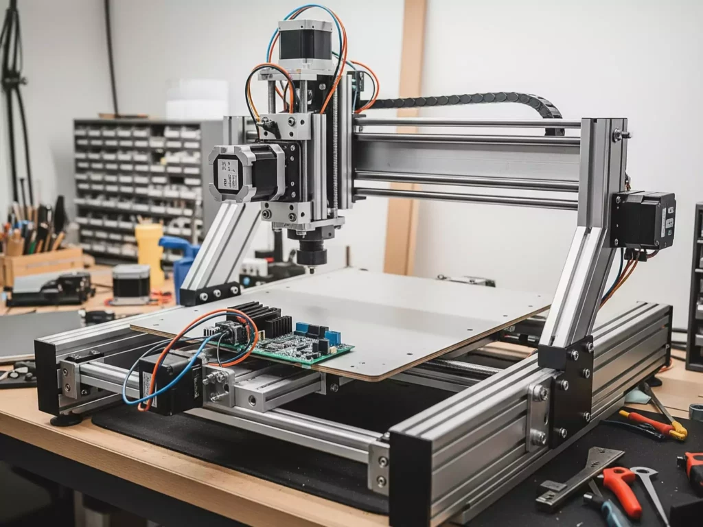 AI Generated Image diy cnc machine