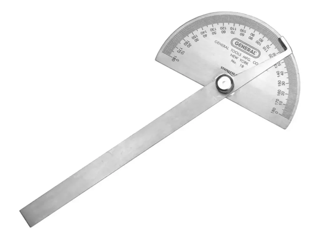 Protractor gauge