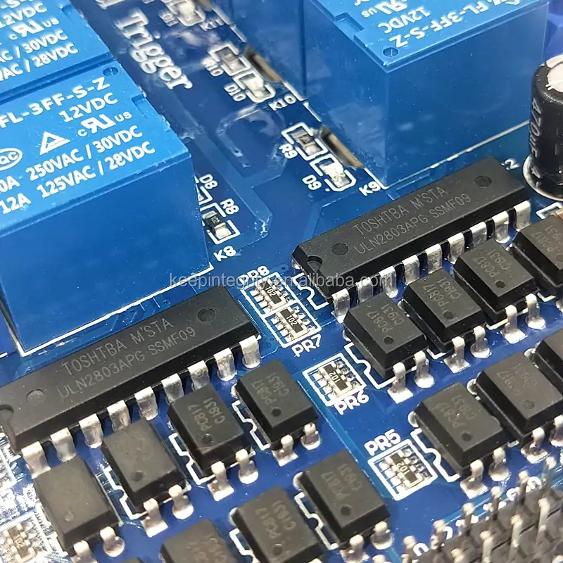 Factory 16 Channel 5V 12V 10A Relay Module Optocoupler Isolated Protection LM2596 Power Control Board Module - Image 2