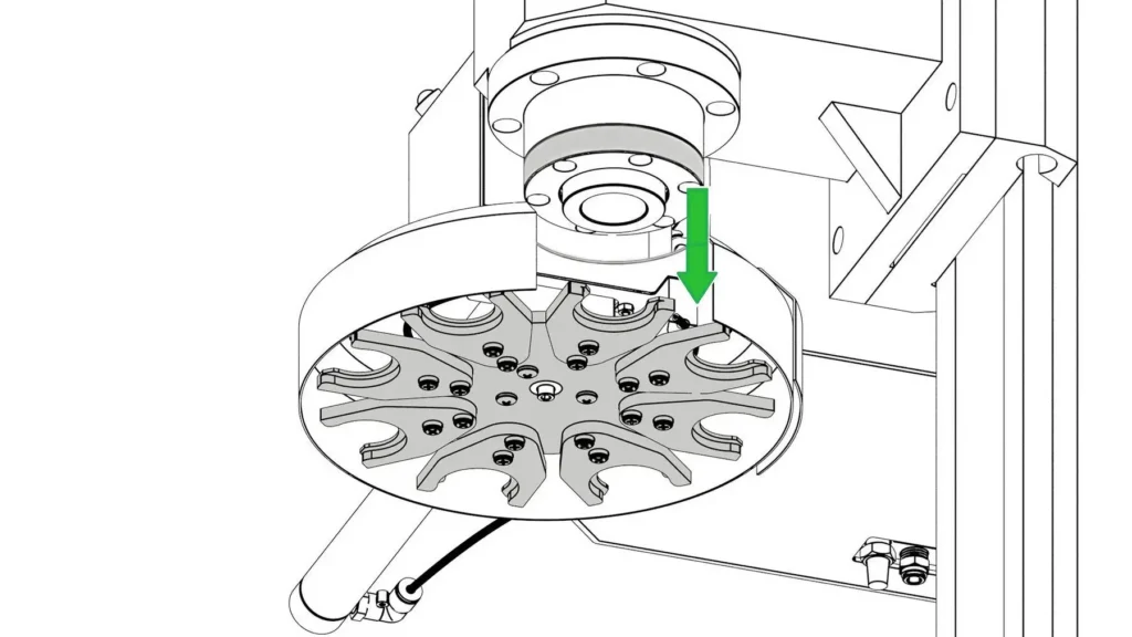 umbrella automatic tool changer